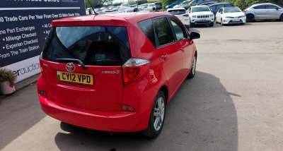 2012 Toyota Verso-s 1.33 Dual VVT-i T Spirit 5dr