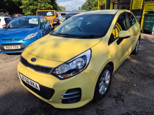 Kia Rio 1.25 EcoDynamics SE Euro 6 (s/s) 5dr Hatchback Petrol Yellow
