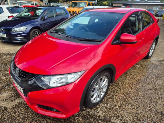 Honda Civic 1.8 i-VTEC ES 5dr Auto Hatchback Petrol RED