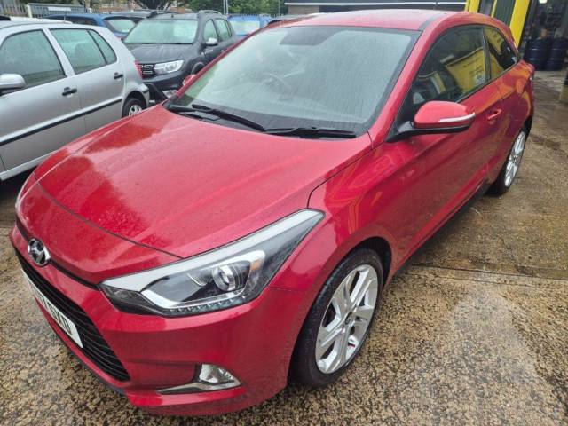 Hyundai i20 1.0T GDI Sport 3dr Coupe Petrol Red