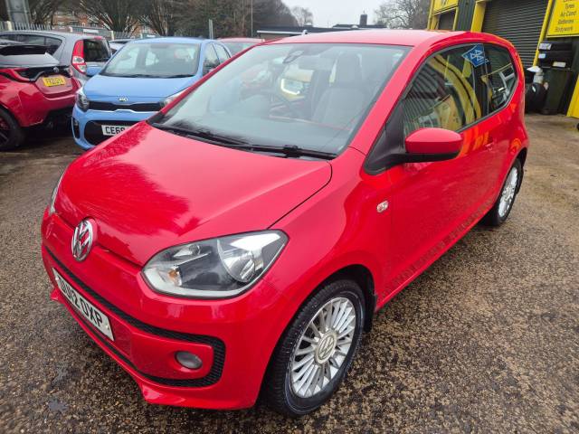 Volkswagen Up 1.0 High Up 3dr Hatchback Petrol RED